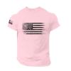 2025 Summer T-Shirts Men American Flag Patriotic Shirts Short Sleeve Graphic Tees Crewneck 4th of July Tshirts Tee Tops view 1