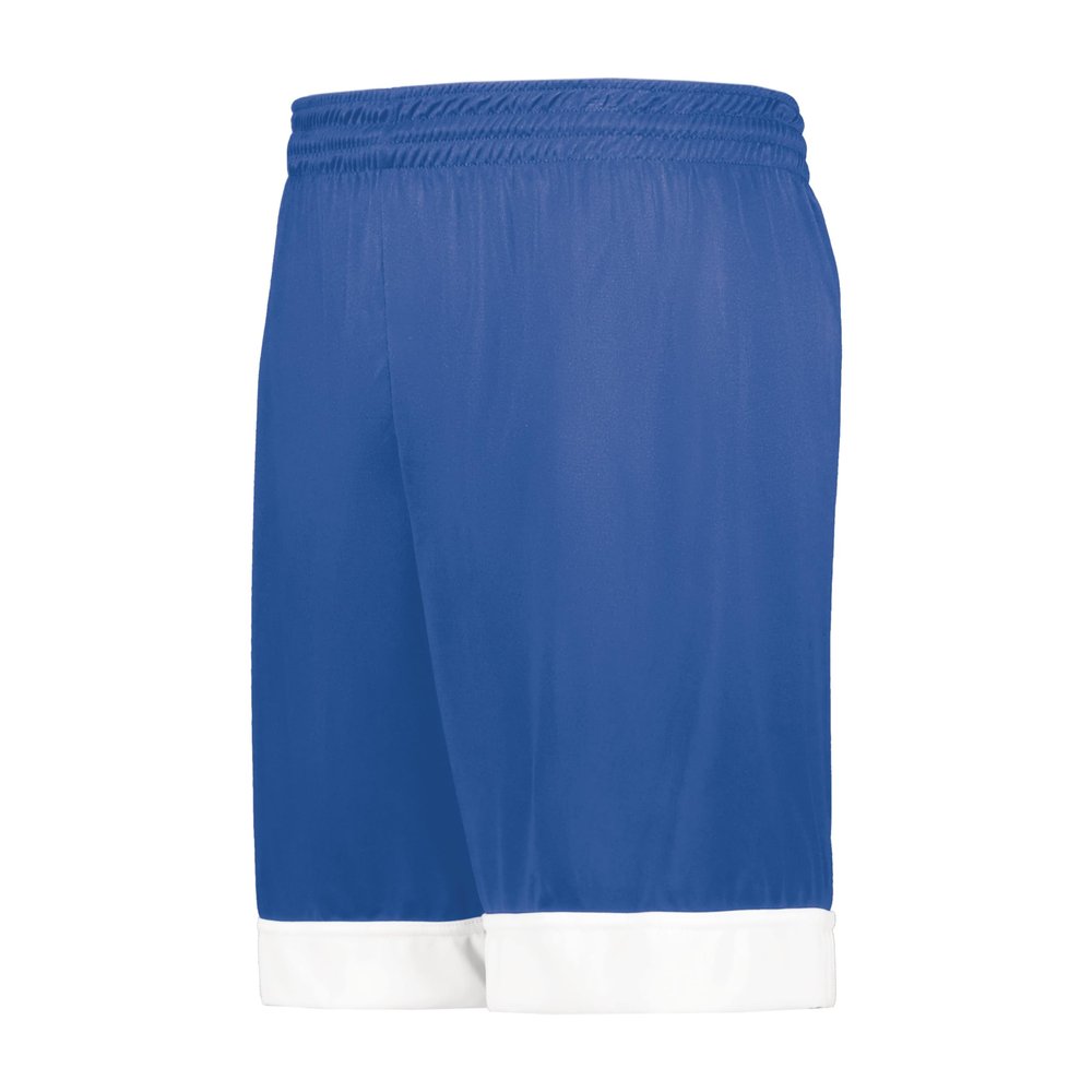 Augusta Sportswear Youth Swish Reversible Basketball Shorts, Royal/White, S