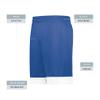 Augusta Sportswear Youth Swish Reversible Basketball Shorts, Royal/White, S view 4