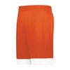 Augusta Sportswear Youth Swish Reversible Basketball Shorts, Orange/White, M view 1