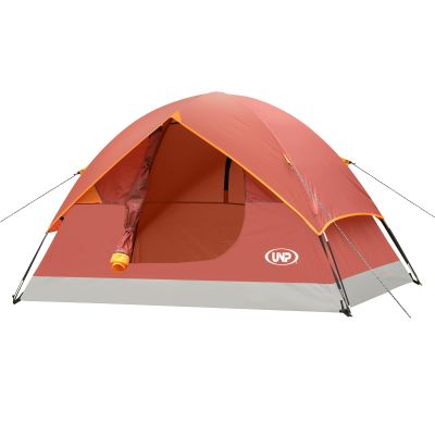 UNP Camping Tent 2/3/4/6 Person Dome Tent, Easy to Set Up for Camping, Lightweight Camp Tent, Portable Camping Tent for Outdoor and Backpacking Beaches