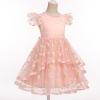 Daisy Dress Baby Girl: Toddler Sequins Ruffle Tutu Dress Flower Bowknot Dots Summer Flutter Sleeves Princess Birthday Party Dresses for Kids Formal Holiday Beach Dance Gown Pink - Daisy 5-6X view 2