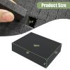4 Pack Gun Case Foams-16 x 12 x 2 Inch Pick and Pluck Shadow Packing Foam Sheets for Craft, Black Polyurethane Toolbox Carry Case Foam Inserts, Closed Cell Foam for Gun Cases Padding Storage Organizer view 2
