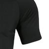 Gsywaipei Men's Zipper Band Collar Tee Casual Work Polo T-Shirts Quick Drying Zip Solid Golf Shirt (X-Small,Black) view 2