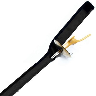 Jausflora Sword Bag Oxford Material Fencing Sword Bag Suitable for Aluminum Foil Epee Saber to Prevent Ripple,Waterproof and Wear-Resistant Suitable for Adults and Children-Black