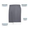 Augusta Sportswear Youth Swish Reversible Basketball Shorts, Graphite/White, L view 4