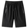 JEsilunmaMY Casual Print Running Shorts for Men 4 Way Stretch Athletic Jogger Shorts Workout Gym Training Beach Shorts (Black1,XX-Large)