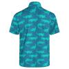MSCPZH Mens Golf Shirts Crocodile Golf Polo Shirts for Men Short Sleeve Polo Shirts Golf Mens Polo view 2