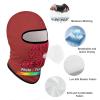 Custom Image Balaclava Ski Mask, Personalized Face Masks for Adults, Full Face Mask Summer Cooling Uv Protection, Windproof Face Cover, 15.7"9.1", Brown view 3