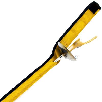 Jausflora Sword Bag Oxford Material Fencing Sword Bag Suitable for Aluminum Foil Epee Saber to Prevent Ripple,Waterproof and Wear-Resistant Suitable for Adults and Children-Yellow