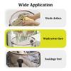 YUEWO Portable Collapsible Bucket with Handle Foldable Wash Basin Multifunctional Water Container Sink for Fishing, Camping, Hiking, Backpacking, Outdoor Survival, Car Washing (20L/5G) view 4
