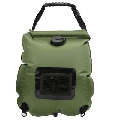 20L Shower Bag Solar Heating Hot Water Shower Bag Backpacking Shower Kit Portable Camping Shower for Camping Hiking Beach Traveling