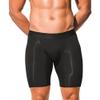 JEsilunmaMY Men's Slim Fit Boxer Briefs Soft Comfortable Stretch Athletic Underwear Breathable Support Pouch Boxer Briefs (Black,Medium) view 1