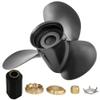 AQUAMAN 14x11 Propeller for Mercury Outboard 40 50 60 70 75 80 90 100 115 125 140 HP Hub Kits Included,OEM 48-77338A45,15 Spline Tooth,RH view 1