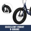 ZZBSOD 7 Speed Adult Trikes 20 inch Fat Tire 3 Wheel Bikes, Adult Tricycles, Cruise Bike with Basket for Seniors, Women, Men for Recreation, Shopping view 3