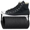 Endoto Shoelaces for Converse Sneaker Shoes Flat Laces Replacement(Color:Black,Size:50Inch) view 1