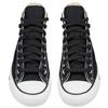 Endoto Shoelaces for Converse Sneaker Shoes Flat Laces Replacement(Color:Black,Size:50Inch) view 4