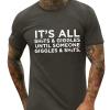 Generic Graphic Tees Men Mens White Tee Shirts Mens T-Shirts Custom Shirt White Tee Shirt Men Mens Clothing Purple Shirt Men's T-Shirts & Tanks Black T Shirt Packfor Men Black Tshirts Unisex Adult view 2