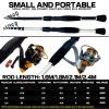 Telescopic Fishing Rod Combos Ultralight Carbon Telescopic Lure Fishing Rod Set with Reel Bait Wt 10-30g Power Spinning Fishing Rod Travel Gift Rod 1.6-2.4m Portable Fishing Rods Outdoor Fishing Poles view 2