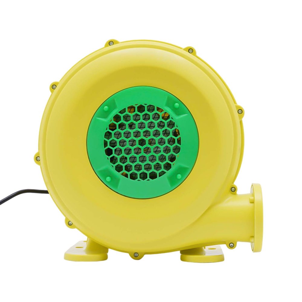 LIAPDG Bounce House Blower, 450w 0.6hp Commercial Electric Pump Fan Pe Plastic Air Blower for Inflatable Cinema Screens, Inflatable Castle, Inflatable Jumping Bed, 3300rpm