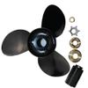 AQUAMAN 13 1/4x17 Propeller for Mercury Outboard 40 50 60 70 75 80 90 100 115 125 140 HP Hub Kits Included,OEM 48-77344A45,15 Spline Tooth,RH view 3