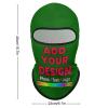 Custom Head Mask, Personalized Face Masks for Adults Picture, Lightweight Face Cover, Face Mask Sun Uv Protection Breathable Full Head Mask for Men, 15.7"9.1", Dark-Green view 2