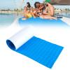 Boat Flooring Mat EVA Foam Boat Decking Sheet Non Slip Boat Carpet Marine Boat Mat Self Adhesive Boat Deck Carpet for Motorboat RV Yacht Kayak Surfboard 1200x300x5mm(Blue) view 1