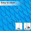 Boat Flooring Mat EVA Foam Boat Decking Sheet Non Slip Boat Carpet Marine Boat Mat Self Adhesive Boat Deck Carpet for Motorboat RV Yacht Kayak Surfboard 1200x300x5mm(Blue) view 4