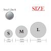 1pc Memorial Day Button Pins Veteran Day Pin 4th Of July American Flag Button Vietnam Veteran Round Badge For Clothes Bag view 4