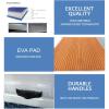 YJFEDCC PVC Water Inflatable Mat, Inflatable Mat Water Inflatable Supplies Inflatable Floating Raft, Water Inflatable Floating Dock with Ladder and Electric Air Pump,1.5 * 2.5m/4.9 * 8.2ft view 4