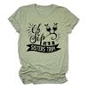 Women's T-Shirt Oh Sip It's A Sisters Trip Short Sleeve Crew Neck Graphic T Shirt Wine Party Vacation Casual Top Tee view 1