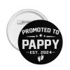 1pc Promoted-To-Daddy Est 2024 Button Pins First Time Dad Pin New Dad Gift For Men New Parents Gift For Couple Father'S Day Round Badge For Clothes Bag view 1