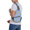 YSBYEIU Cute Duck Print Sling Bag For Women and Men Cute Duck Casual Crossbody Sling Backpack Bags view 3