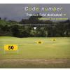 MiBoce Golf Distance Sign, 50-200 Golf Rangefinders Yard Number Label, Steel Pipe Digital Sign, Measuring Swing Distance, for Professional Driving Range view 2