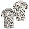 HIHI GLOBAL Bigfoot Golf Polo Shirts for Men, Bigfoot Sasquatch Golf Players, Men Polo Golf Shirt Short Sleeve view 4