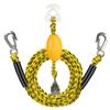 Heavy Duty Boat Tow Harness for Tubing, Water Sports Tow Rope for Boat Towables & Tubes, Self Centering Tow Harness Line with Clip Quick Connector & Stainless Steel Hooks view 1