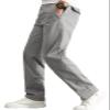AIFARLD Mens Cargo Pants Elastic Waist Pants Sport Jogger Long Trousers for Hiking Fishing Running Workout Light Grey view 1
