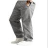 AIFARLD Mens Cargo Pants Elastic Waist Pants Sport Jogger Long Trousers for Hiking Fishing Running Workout Light Grey view 2