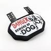 FUYUWTUN Backplate Football Youth Rear Back Plate for Lower Back Protector Back Bone Protect Shield for Football Should Pads (Danger, Youth Under 12Years Old)