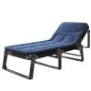 YySXIQ Folding Camping Cot for Adults, 5-Position Heavy Duty Sleeping Cots, Outdoor Lounge Chair Sleeping Cots Bed, Camping Cots for Home Office Travel Beach (Color : A), 610038 view 1