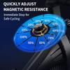 Exercise Bike,Adjustable Resistance Indoor Cycling Bike for Home Exercise - Stationary Bike with Smartphone Holder, LCD Display & Heart Rate Monitor view 4