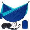 Camping Hammock with Tree Straps for Hanging, Portable Hammock with Travel Bag for Garden Outdoor Indoor Patio Backyard, 8.5x4.6 FT