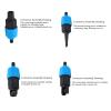 Lybunair Paddleboard Pump Adapter Accessories Air Valve Pump Adapter with 4 Air Valve Nozzles for Inflatable Boat Dinghy Kayak (Blue) view 3
