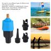 Lybunair Paddleboard Pump Adapter Accessories Air Valve Pump Adapter with 4 Air Valve Nozzles for Inflatable Boat Dinghy Kayak (Blue) view 4