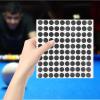 Toddmomy 1sheet Billiard Table Marking Dots Stickers Cloth Spots for Snooker and Pool Eye-catching Design for Game Precision and Easy Positioning view 4