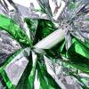 Cheerleader Aerobics Pom Poms Pompoms for Dance Party School Sports Outdoor Product (Green+Gold) view 3