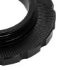 Akozon Centerlock Lockring Center Lock Wheelset Hub Shaft Disc Rotor Lock Ring for Mountain BikeBlack Outdoor Product (Black) view 3