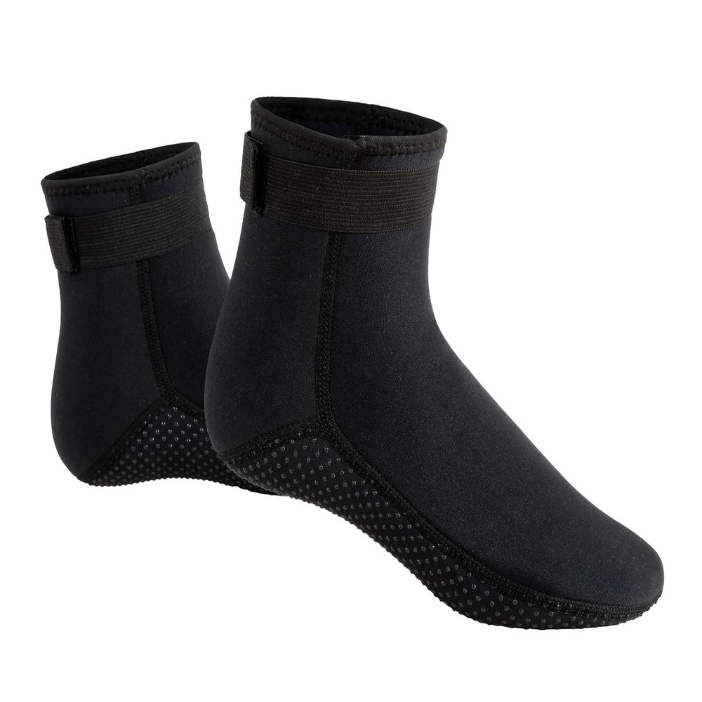 SUJAYU Neoprene Socks 3mm, Surf Booties Dive Booties Dive Boots, Water Socks for Women & Men (XS)