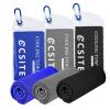 CSITE 3 Pack Cooling Towels (47"x12") for Neck and Face, Ice Towel for Hot Weather, Soft Breathable Chilly Gym Towels, Microfiber Towel for Work Out, Yoga, Running, Camping & More Activities view 1
