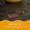 SUPVOX Bottle Cage Bolt Kit Titanium Alloy Bolt Washer Set for Water Bottle Holder Bike view 3
